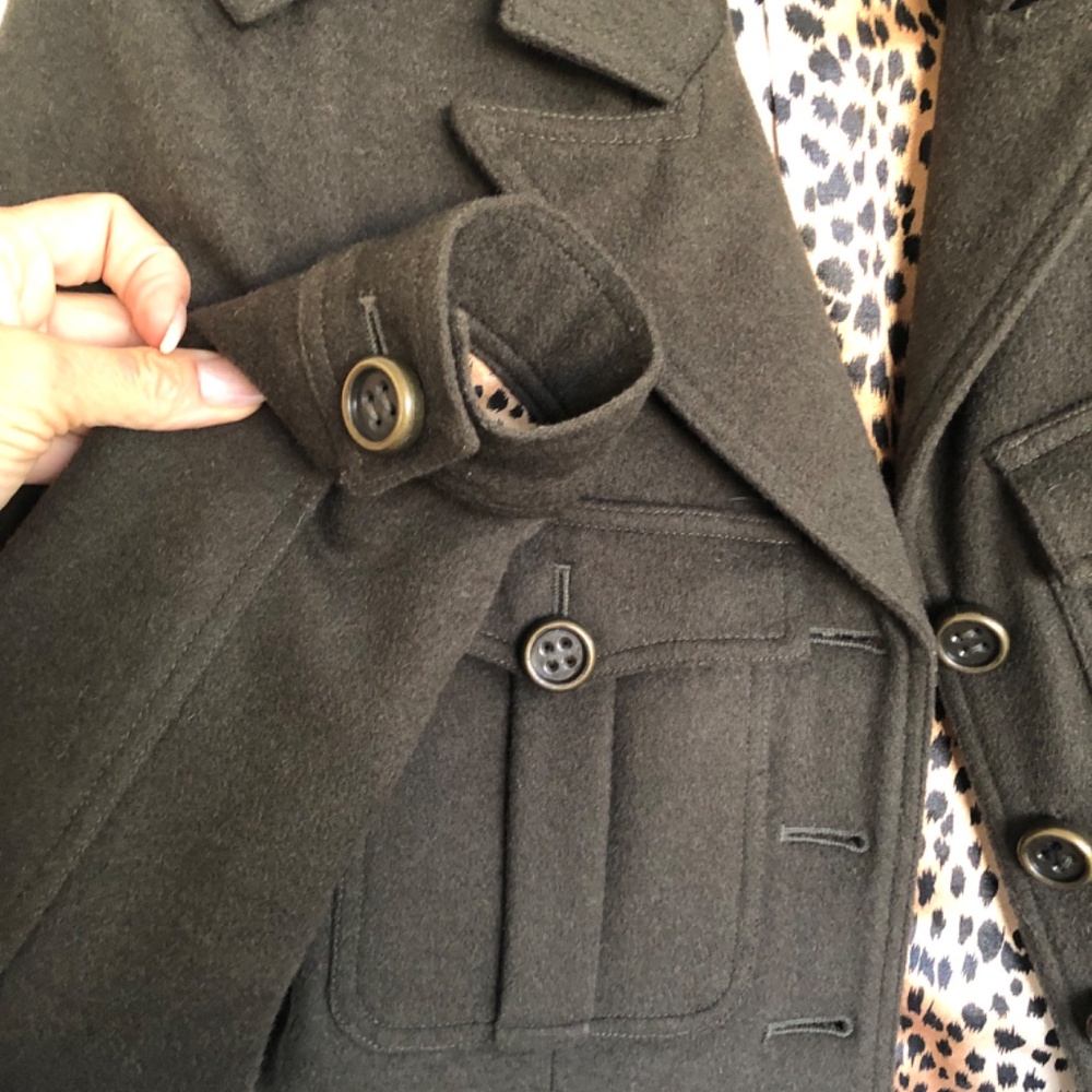 Wool Cropped Jacket - Picture 6 of 7